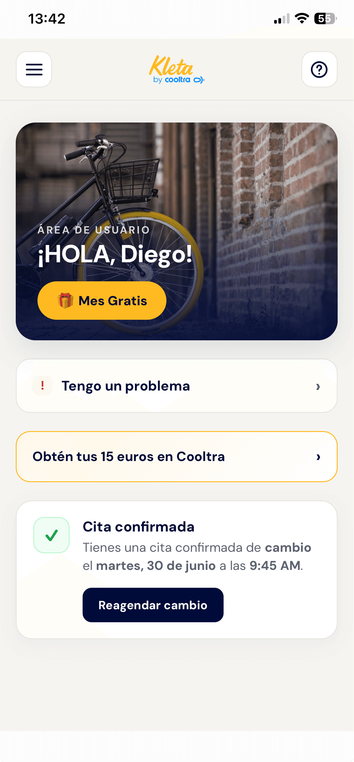Kleta — mobile